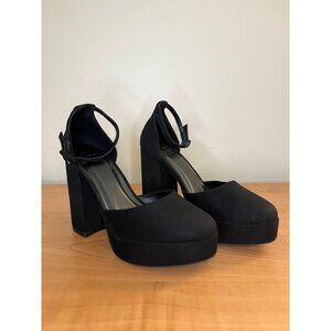 Women's Black Noir Platform Pumps